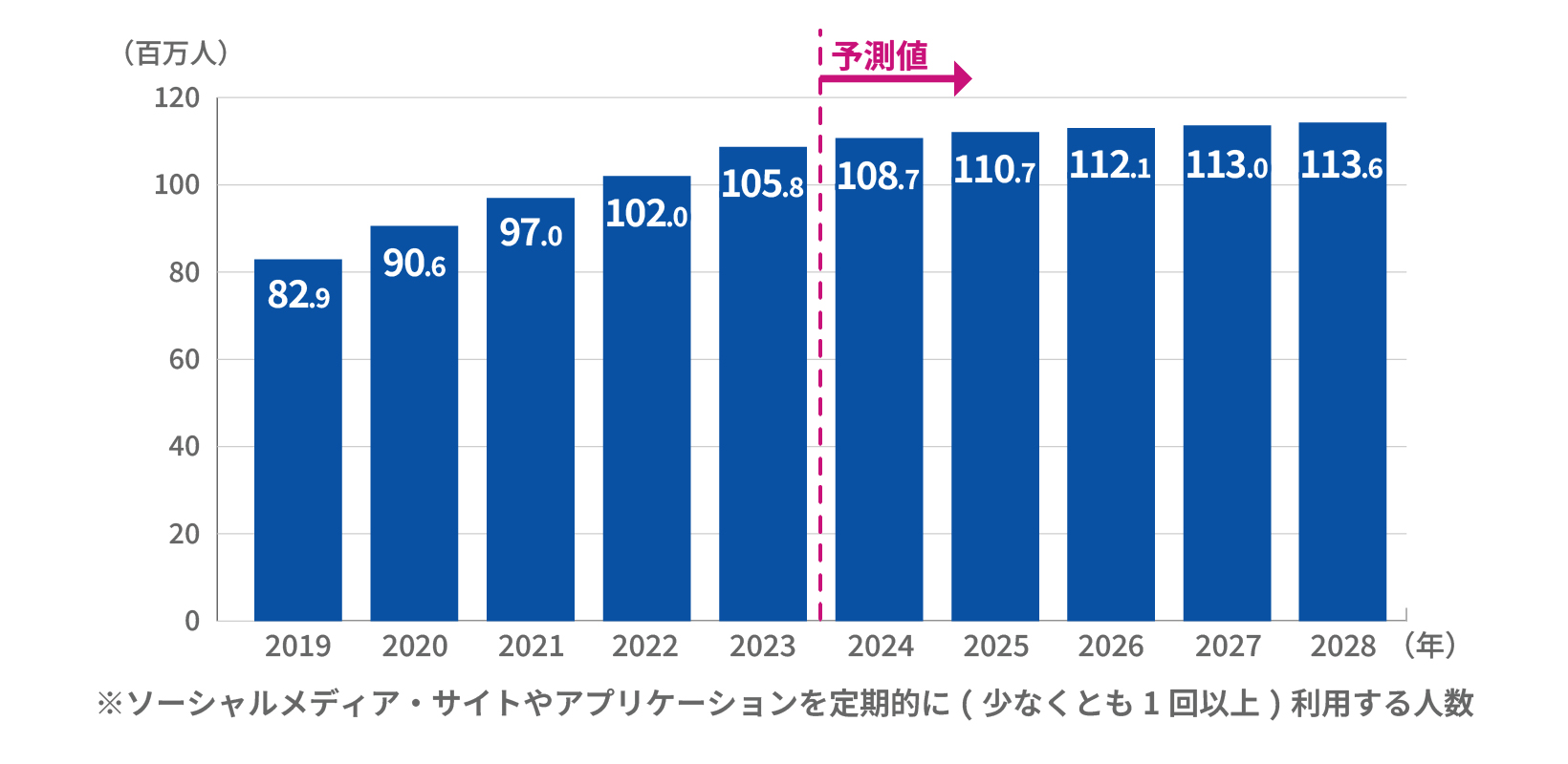 日本におけるSNSのユーザー状況